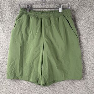 Lululemon Pace Breaker Shorts Men’s Medium M Green Lined 9” Running Training Gym